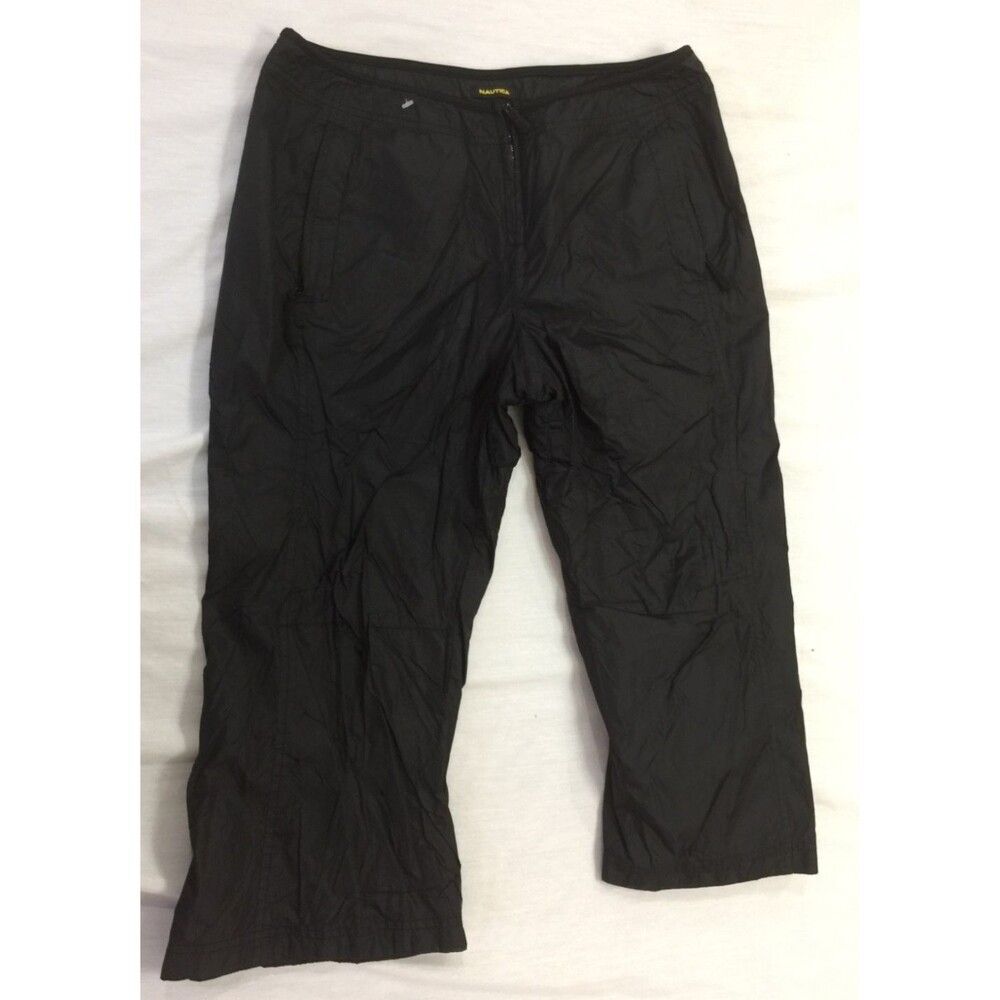 NAUTICA WOMENS NYLON CAPRIS PANTS SIZE 10